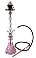 1 hose 28" Pink Hookah shisha nargila bar narguile nargile glass smoking pipe