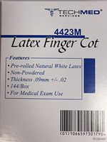 Latex Finger COTS Medium 144/Box