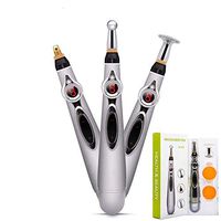 Electronic Acupuncture Pen Rechargeable Acupuncture Energy Pen Electric Meridians Therapy Pain Relief Pen Massage Tool