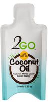2GO Coconut Oil with MCT Oil - 60 Pack Single Serve Shots