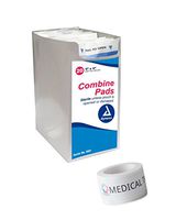 Sterile 5x9 Combine Abdominal Pads (ABD Pads) Pack of 20 + Vakly Medical Tape (1)