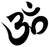 Om Yoga Namaste Symbol - Sticker Graphic - Auto, Wall, Laptop, Cell, Truck Sticker for Windows, Cars, Trucks