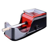 MXX Cigarette Rolling Machine,Cigarette Injector Electric Automatic Tobacco Roller for Regular(84mm) Filtered Cigarettes, Density-Adjustable,Red