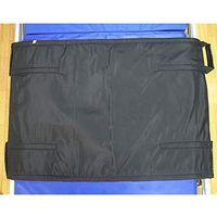 Fushida Waterproof & Dirtyproof Transfer Belt, Medical Transfer Pad, Adult Protective Underpads Draw Sheet, Heavy Duty Transfer Cushion for Lifting Sling Elderly Father, Disabled(Black, FYH299)