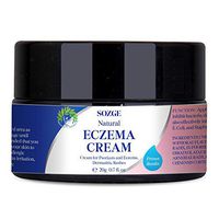 SOZGE Eczema Cream, Cream for Psoriasis and Eczema, for Dermatitis and Rashes, Natural Ingredients, Soothes Irritated and Cracked Skin, Instant Relief