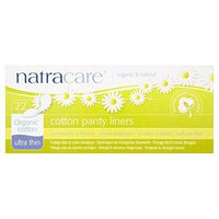 Natracare Organic Ultra Thin Cotton Pantyliners 22 per pack (PACK OF 6)