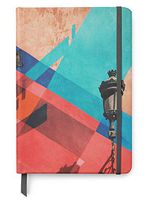 Graffiti Designs UV Printed on PU Leather A5 Journal Notebook - Lined Pages