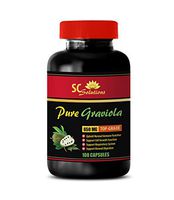 Immune Support Formula - GRAVIOLA Leaf Extract (650Mg) - Graviola Capsules - 1 Bottle 100 Capsules
