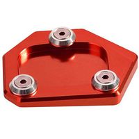 Frames & Fittings for Honda NC700X NC700S NC700D Integra CBR 500R CB 500F CB 500X Motorbike/Moro Kickstand Side Stand Plate Pad Enlarge Extension - (Color: Red)