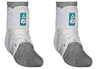 Med Spec ASO Ankle Stabilizer (Medium, 2 Pack, White)