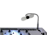 Technical Pro BNCF1 Compact Cooling Fan, Silver