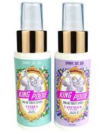King Pooie Eau de Toilet Spray Citrus de Sitrus & Lavender Lavatory 4 oz Made with Essential Oils