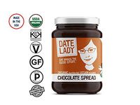 Organic Chocolate Date Spread | Vegan, Paleo, Gluten-free & Kosher, No Sugar Added, No Preservatives (1 Jar)