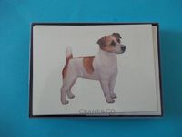 Crane SN125 Jack Russel Terrier 90# Natural White Crane's Cover 10 Cards 10 Envelopes 3 15/16" x 5 9/16"