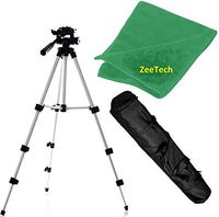 Pro Series 50" Aluminum Adjustable Tripod For: Panasonic Lumix DMC-GX7, DMC-GX8, DMC-GX85, DMC-GX80, DMC-GX7 Mark II, DMC-L1, DMC-L10 Photo Video Travel Tripod + Carrying Case