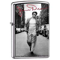 Zippo Lighter - James Dean Street High Polish Chrome Zci007828