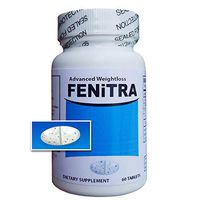 FENITRA Weight Loss Diet Pills (One Bottle | 60 Oval Tablets)- Appetite Suppressant & Fat Burner | Energy