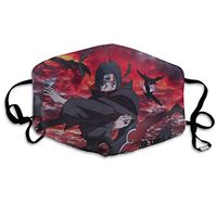 SSUJ7 Uchiha Itachi Men Women Adjustable Earloop Mouth Guard Anti-Dust Washable Reusable Mouth Guard for Kids Teens Adults Anti Pollution,Anti-smog