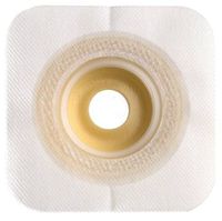 Sur-Fit Natura Colostomy Barrier Mold to Fit, Extended Wear Durahesive, White Tape 2-1/4 Inch Flange Universal Hydrocolloid 1-1/4 to 1-3/4 Inch Stoma 4-1/2 X 4-1/2 Inch, 404594 - Sold by: Pack of One