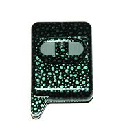 DEI 471T 471C 695T 2 Button Green/Black Snake Skin Style Replacement Case