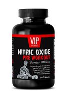 Nitric Oxide Powder Supplement - Nitric Oxide Pre-Workout Booster 3150mg - with L-Arginine (1 Bottle 90 Tablets)