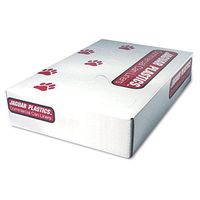 JAG4347GREY - Jaguar Plastics 4347GREY Gray Super Heavy 1.1 Mil Can Liners, 56 Gallons
