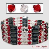 Accents Kingdom Magnetic Hematite Necklace Bracelet Made with Swarovski Crystals a