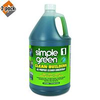 Simple Green Industrial SMP11001 Clean Building All-Purpose Cleaner Concentrate, 1gal Bottle - 2 Pack