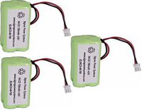 SPS Brand 4.8V 700mAh Rechargeable Replacement Battery for Emergency Light Exit Light Co BAA-48R (3 Pack)