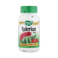 Natures Way Valerian Root Capsule - 100 per Pack - 6 Packs per case.