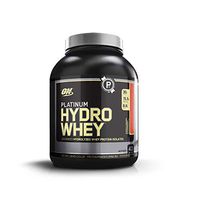 OPTIMUM NUTRITION Platinum Hydrowhey Protein Powder, 100% Hydrolyzed Whey Protein Isolate Powder, Flavor: Supercharged Strawberry, 3.5 Pounds
