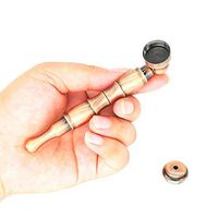 You Deserve to Have - Creatively Uniquely Designed electroplated Alloy Portable Mini herb Tools (Bronze)