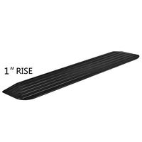 MAGIC UNION 1" Rise Solid Rubber Power Wheelchair Threshold Ramp Doorway