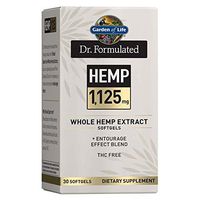 Garden of Life Dr. Formulated Hemp One a Day Softgels, 1125 mg