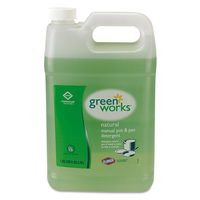 GREENWORKS 30388CT Manual Pot & Pan Dish Liquid, Original, 1gal Bottle