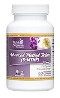 Nutri Supreme Advanced Methyl Folate (5- MTHF) 1mg 60 Count