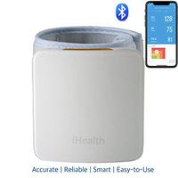 Bluetooth Fully Automatic Wrist Blood Pressure Cuff Monitor by iHealth