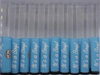 HUMI-SMART Humidor to Go It's A Boy! Cigar Tube 10 Pack