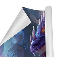 Gift Wrapping Paper Roll Cool Dragon for Birthday,Holiday,Wedding,Baby Shower Gift Wrap - 3Rolls - 58inch x 23inchPerRoll