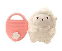 Plush Cover Cute Sheep Water Hot Water Bottle Hand,White
