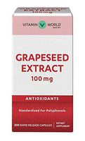 GrapeSeed Extract 100 mg Antioxidants 200 Rapid Release Capsules