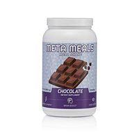 Meta Meals Chocolate Meal Shake Powder (1060 Grams Per Tub - 10 Servings) High-Protein, Low-Sugar