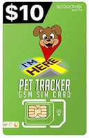 Padfender PET Tracker SiM Card | 3 in 1 - GSM 2G 3G 4G LTE | for Dog CAT Animal Tracking and Activity Devices | Worldwide 4G LTE Network