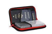 Tuff Guy Travel Shoe Bags with Drawstring (Black) -Set of 4 Soft Nylon Shoe Tote BagsTravel Shoe (8" x 4")