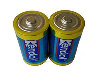 KENDAL Ultra Power Mercury and Cadmium Free Alkaline MN1300 1.5v LR20 D Size Batteries 2 Count