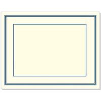 Navy Engraved Border Certificates - 15 Certificates
