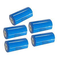 2/3A Size 3.6v ER17335 2100mAh Lithium Battery (5pc)