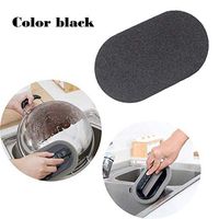Strong Decontamination Bath Brush Sponge Tiles Brush Hot Sale Magic Strong Decontamination Bath Brush Kitchen Clean Tools by AdvancedShop (Black)