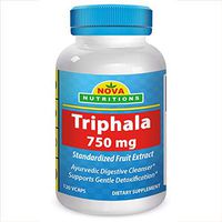 Triphala 750 mg 120 Vcaps by Nova Nutritions