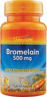 Thompson Bromelain Capsules, 500 Mg, 30 Count (Pack of 2)